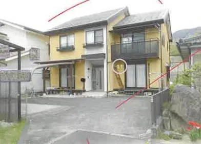 笛吹市 戸建て 競売物件の写真