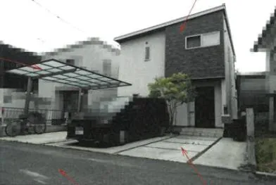 岡山市 戸建て 競売物件の写真