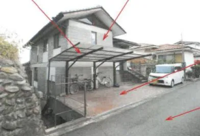 津山市 戸建て 競売物件の写真