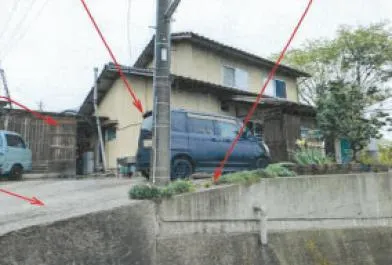 津山市 戸建て 競売物件の写真